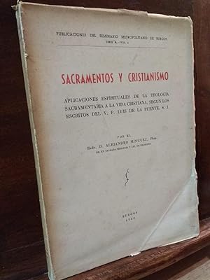 Imagen del vendedor de Sacramentos y cristianismo a la venta por Libros Antuano
