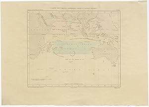 Antique Map of the Indian Ocean (c.1855)