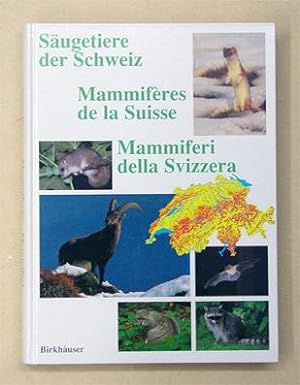 Säugetiere der Schweiz. Verbreitung, Biologie, Ökologie. Mammifères de la Suisse. [.]. Mammiferi ...