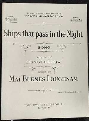 Seller image for Ships that pass in the Night for sale by Shore Books