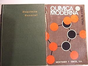 Imagen del vendedor de QUMICA MODERNA + BIOQUMICA GENERAL (SUBRAYADOS) a la venta por Libros Dickens