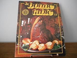 LA BONNE TABLE NO 15