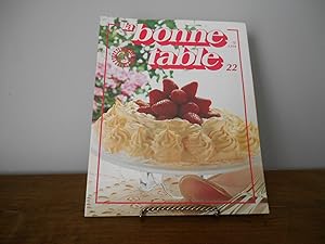 LA BONNE TABLE NO 22