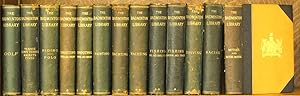 THE BADMINTON LIBRARY (13 VOLUMES - INCOMPLETE SET) GOLF, TENNIS LAWN TENNIS RACKETS FIVES, RIDIN...