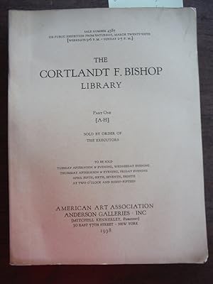 The Cortlandt F. Bishop Library. Part 1 [a-H]