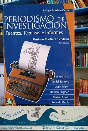 Imagen del vendedor de Periodismo De Investigacin a la venta por Librera El Pez Volador