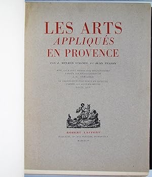 Seller image for Les Arts Appliqus en Provence for sale by Design Books