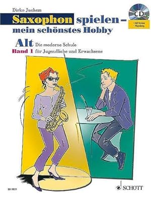 Bild des Verkufers fr Saxophon spielen - mein schnstes Hobby Band 1fr Altsaxophon : Set (Schule +Spielbuch +Online Audio) zum Verkauf von AHA-BUCH GmbH