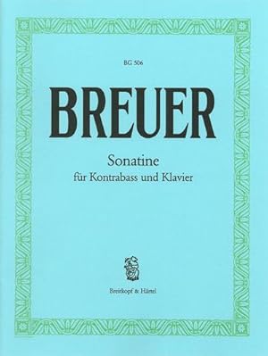 Bild des Verkufers fr Sonatine in efr Kontraba und Klavier zum Verkauf von AHA-BUCH GmbH