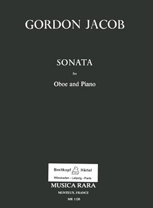 Bild des Verkufers fr Sonatafor oboe and piano zum Verkauf von AHA-BUCH GmbH