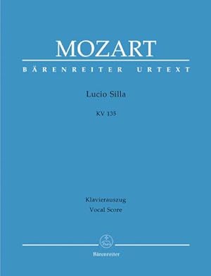 Seller image for Lucio Silla KV 135 : Ital/dt - Brenereiter Urtext, Klavierauszug, Noten for sale by AHA-BUCH GmbH