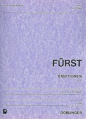 Bild des Verkufers fr Emotionen op.57 frViola und Kontrabass zum Verkauf von AHA-BUCH GmbH