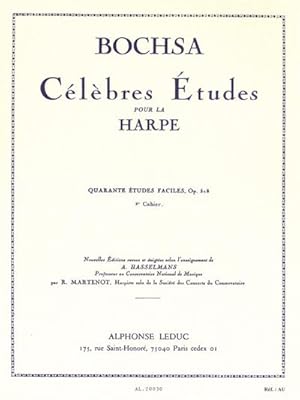 Bild des Verkufers fr 40 tudes faciles op.318 vol.2pour la harpe zum Verkauf von AHA-BUCH GmbH