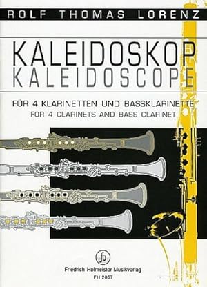 Bild des Verkufers fr Kaleidoskop fr 5 Klarinetten (TTTTB) : Partitur und Stimmen zum Verkauf von AHA-BUCH GmbH