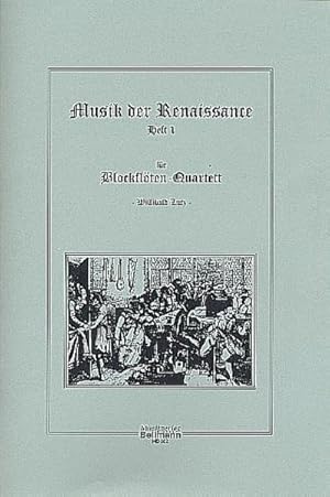 Bild des Verkufers fr Musik der Renaissance Band 1fr 4 Blockflten (SATB) : Partitur und Stimmen zum Verkauf von AHA-BUCH GmbH