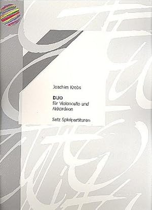 Seller image for Duofr Violoncello und Akkordeon : 2 Spielpartituren for sale by AHA-BUCH GmbH