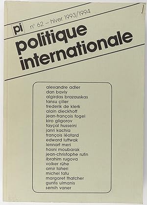 Politique Internationale n°62