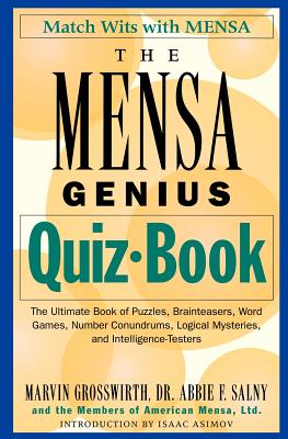 Image du vendeur pour The Mensa Genius Quiz Book (Paperback or Softback) mis en vente par BargainBookStores