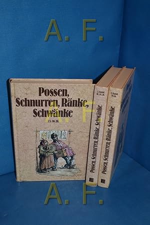 Bild des Verkufers fr Possen, Schnurren, Rnke, Schwnke in 3 Bnden: Band 1: 13. - 16. Tsd. / Band 2: 16. - 18. Jh. / Band 3: 19 Jh. zum Verkauf von Antiquarische Fundgrube e.U.