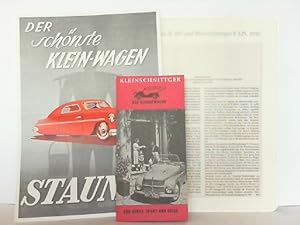 Seller image for Staunau K 400, 1950 und Kleinschnittger F125, 1950-1957. Reihe: Automobil Edition Band 8 - Hier Faksimile AE 01103. for sale by Antiquariat Ehbrecht - Preis inkl. MwSt.