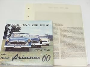 Seller image for Simca Ariane, 1957-1960. Reihe: Automobil Edition Band 15 - Hier Faksimile AE 01199. for sale by Antiquariat Ehbrecht - Preis inkl. MwSt.