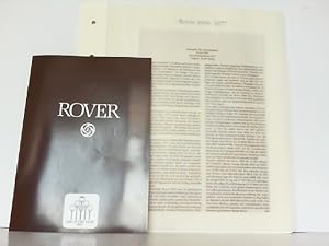 Seller image for Rover 3500, 1977. Reihe: Automobil Edition Band 15 - Hier Faksimile AE 01195. for sale by Antiquariat Ehbrecht - Preis inkl. MwSt.