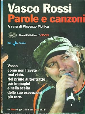 Bild des Verkufers fr Parole e canzoni. Con DVD zum Verkauf von Librodifaccia