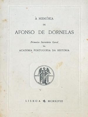 MEMÓRIA (À) DE AFONSO DE DORNELAS.