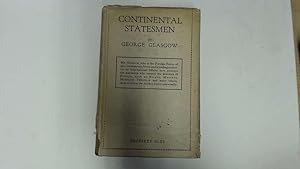 Image du vendeur pour CONTINENTAL STATESMEN. mis en vente par Goldstone Rare Books