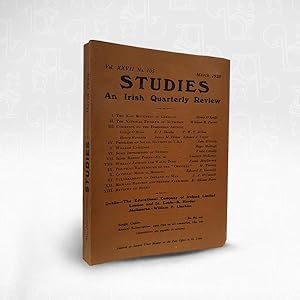 Studies  An Irish Quartely Review