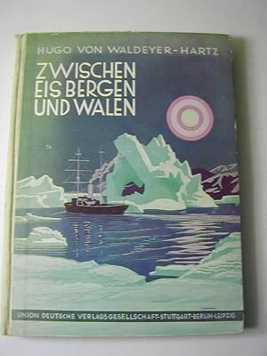 Imagen del vendedor de Zwischen Eisbergen und Walen : Eine Erzhlung aus dem Leben der Reichsmarine a la venta por Antiquariat Fuchseck