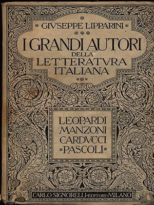 Immagine del venditore per I grandi autori della letteratura italiana vol. III venduto da Librodifaccia