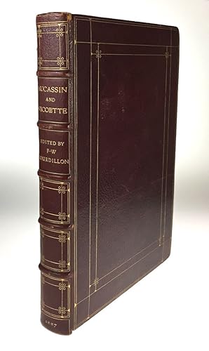 Seller image for [Binding, Fine- W. H. Smith, under direction of Douglas Cockerell] Aucassin and Nicolette, One of Six Copies with Inscription by Bourdillon for sale by Nudelman Rare Books