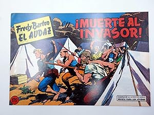 FREDY BARTON EL AUDAZ 7. MUERTE AL INVASOR (Cabedo Torrents) Comic MAM, 1980. FACSÍMIL. OFRT