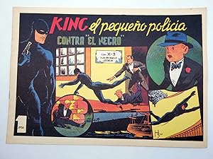 KING EL PEQUEÑO POLICÍA 14. CONTRA EL NEGRO (José Grau) Comic Mam?, 1985. FACSÍMIL. OFRT