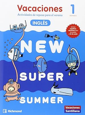 New super summer 1º primaria book audio