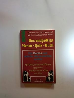 Seller image for Das endgltige Mensa - Quiz - Buch for sale by ANTIQUARIAT Franke BRUDDENBOOKS