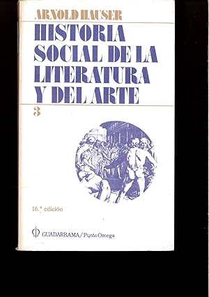 Seller image for Historia social de la literatura y el arte tomo 3 for sale by Papel y Letras
