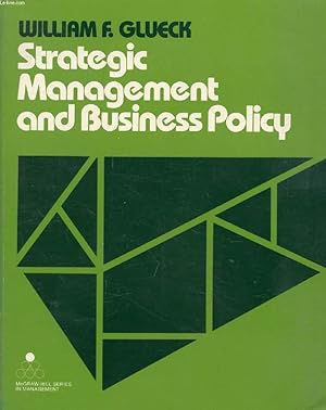 Imagen del vendedor de STRATEGIC MANAGEMENT AND BUSINESS POLICY a la venta por Le-Livre