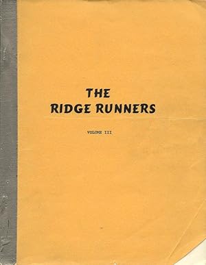 Seller image for THE RIDGE RUNNERS. A MAGAZINE OF MIGRATION. for sale by Legacy Books