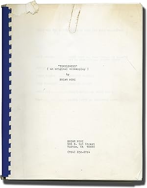 Tumbleweed (Original screenplay for an unproduced film)