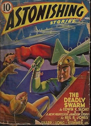 Image du vendeur pour ASTONISHING Stories: August, Aug. 1940 mis en vente par Books from the Crypt