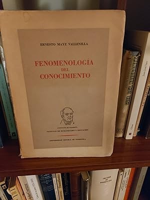 Immagine del venditore per FENOMENOLOGIA DEL CONOCIMIENTO . EL PROBLEMA DE LA CONSTITUCION DEL OBJETO EN LA FILOSOFIA DE HUSSERL venduto da TRANSATLANTICO LIBROS