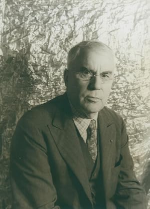 Portrait photograph of Albert C. Barnes