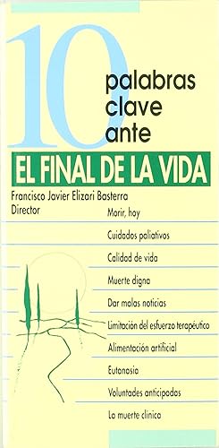 Seller image for 10 palabras clave ante final vida.(10 palabras clave) for sale by Imosver