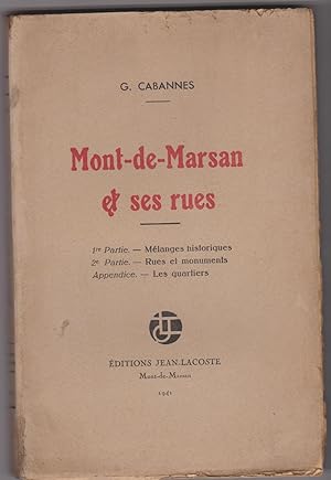 Mont-de-Marsan et ses rues