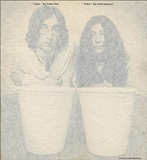 Seller image for John" by Yoko Ono "Yoko" by John Lennon [aka : 'John' - 'Yoko' at Coventry ; Acorn Event ; Sculptures by John Lennon and Yoko Ono] for sale by Specific Object / David Platzker