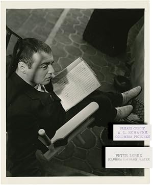 Imagen del vendedor de Crime and Punishment (Original candid photograph of Peter Lorre from the 1935 film) a la venta por Royal Books, Inc., ABAA