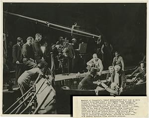 Imagen del vendedor de Great Expectations (Two original photographs of David Lean, Alec Guinness, John Mills, and others on the set of the 1946 film) a la venta por Royal Books, Inc., ABAA