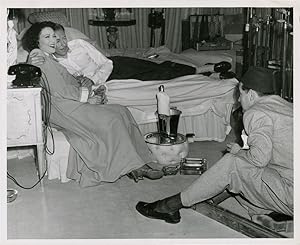 Bild des Verkufers fr Unfaithfully Yours (Original photograph from the set of the 1948 film) zum Verkauf von Royal Books, Inc., ABAA